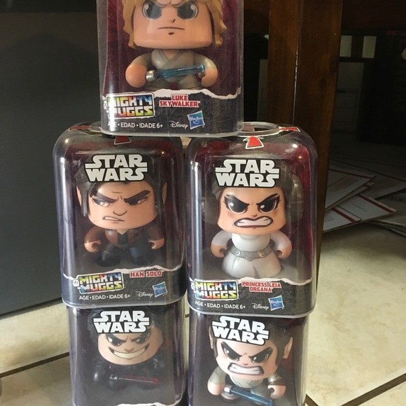 Star Wars Mighty Muggs lot of 5 - Picture 1 of 6